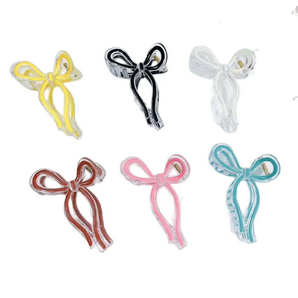 Cute Hair Claws Korean Womens Clip Ink Sweet Girl Hair Accessories 20 pieces 250102