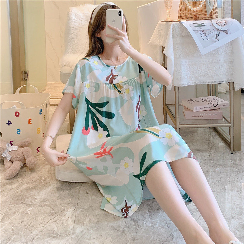 B621-Autumn and winter models, Korean version, women's new style, jacquard lace, white pajamas, home clothes, simple long sleeves