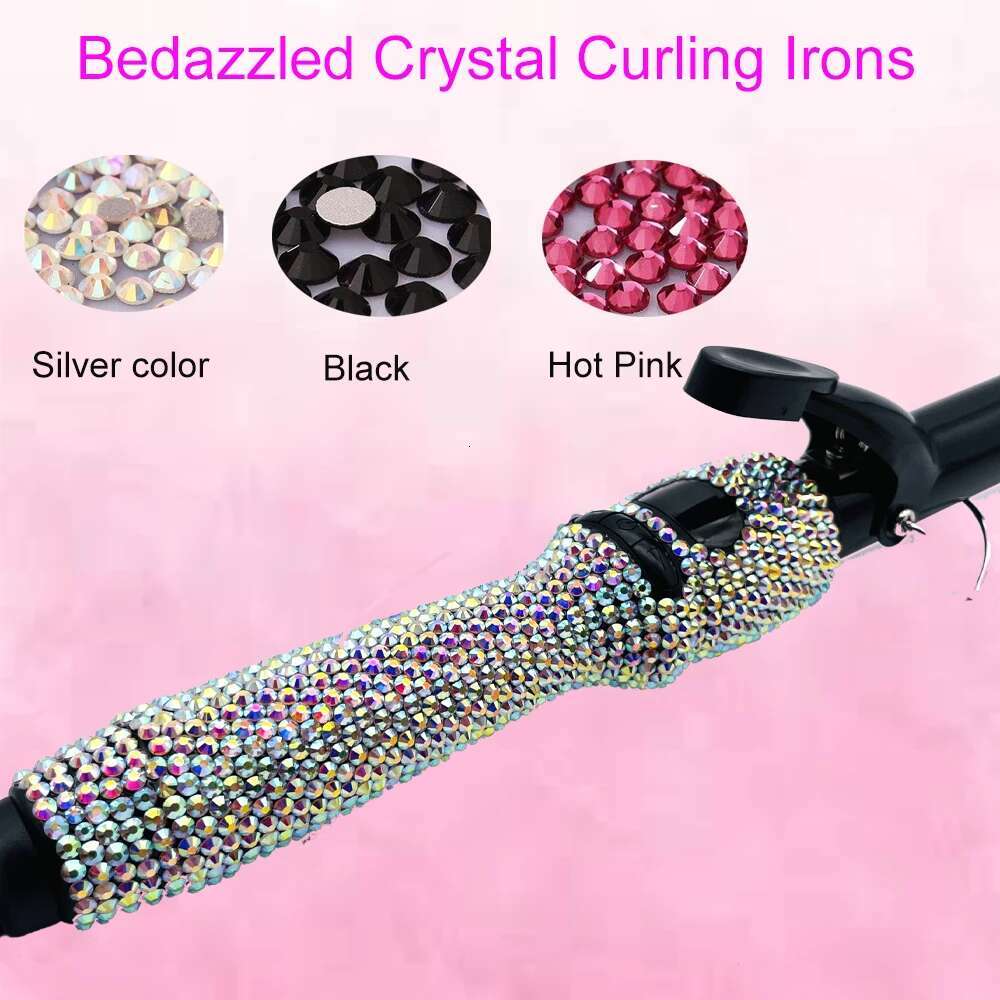 Irons with Clips Rhie Curg Wands for Long Lasting Curls or Waves modelador de cachos boucleur cheveux