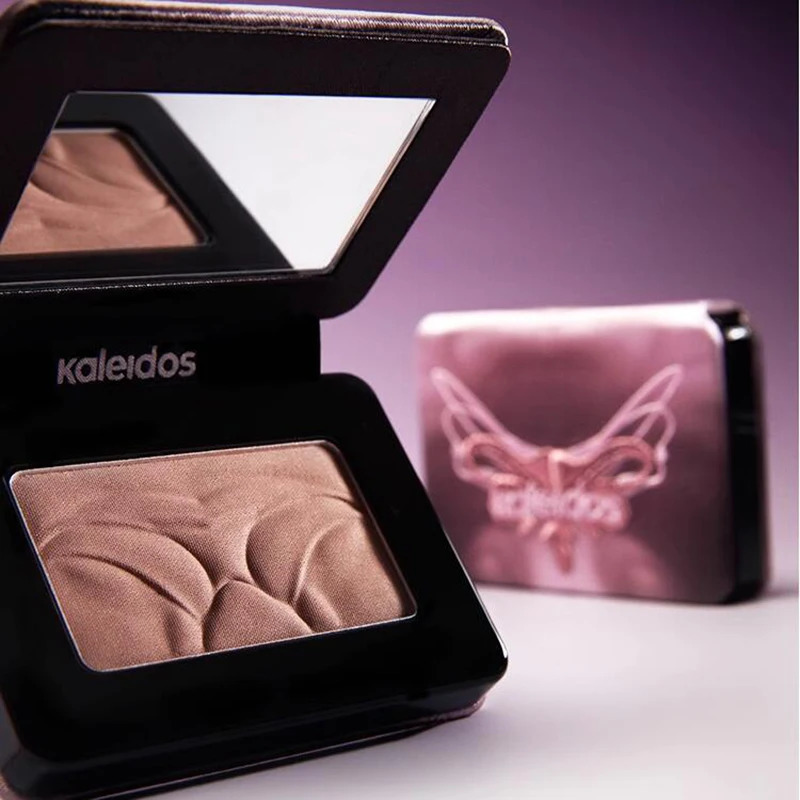 Kaleidos Cruelty-Free Blush-ShapeContour Highlight Face With Matte Shimmery Color for Cheek and Eye Shadow Facial Makeup Plate 250106
