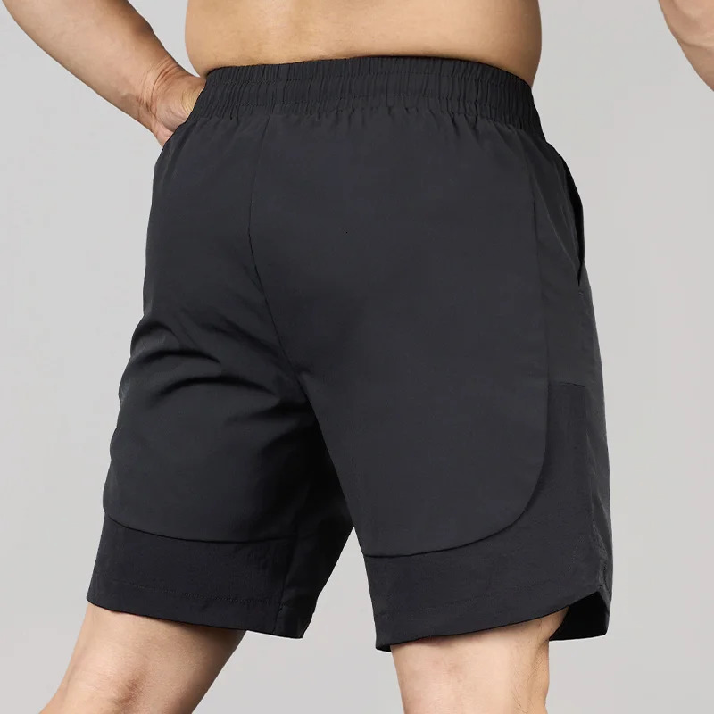 Training Shorts Men Running Quick Dry Breathable Lightweight Gym Sweat 7 Inch Workout Fitness Athletic Pants 250103