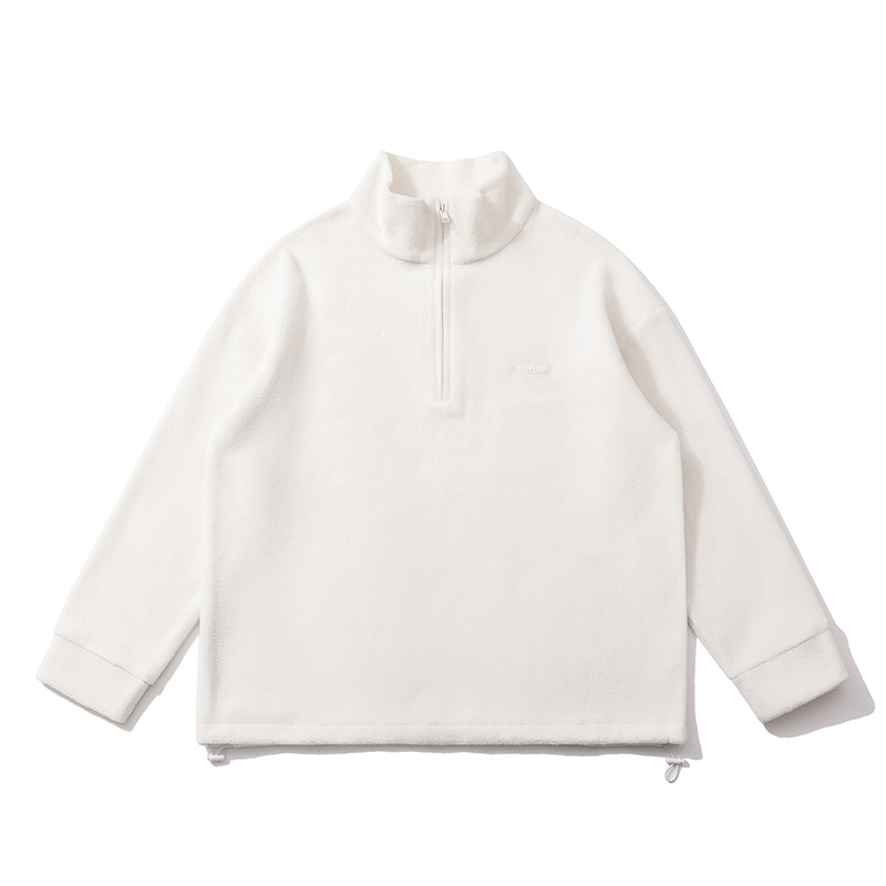 JQ01052 Autumn new simple stand collar sweater men's trendy brand loose casual versatile tops