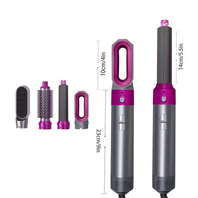 Hair Blow 7 In 1 Hot Air Brush Styler Dryer And Volumizer With Negative Ion Anti - Frizz Ceramic High Speed