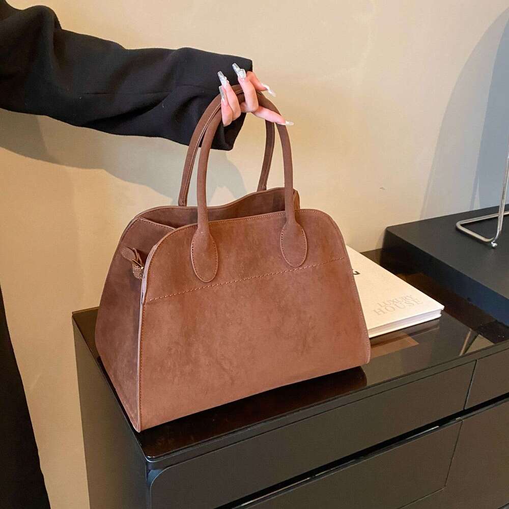 Women's Bags handbag Tote suede women's casual versatile handbag high-end sense large capacity single shoulder bag for women