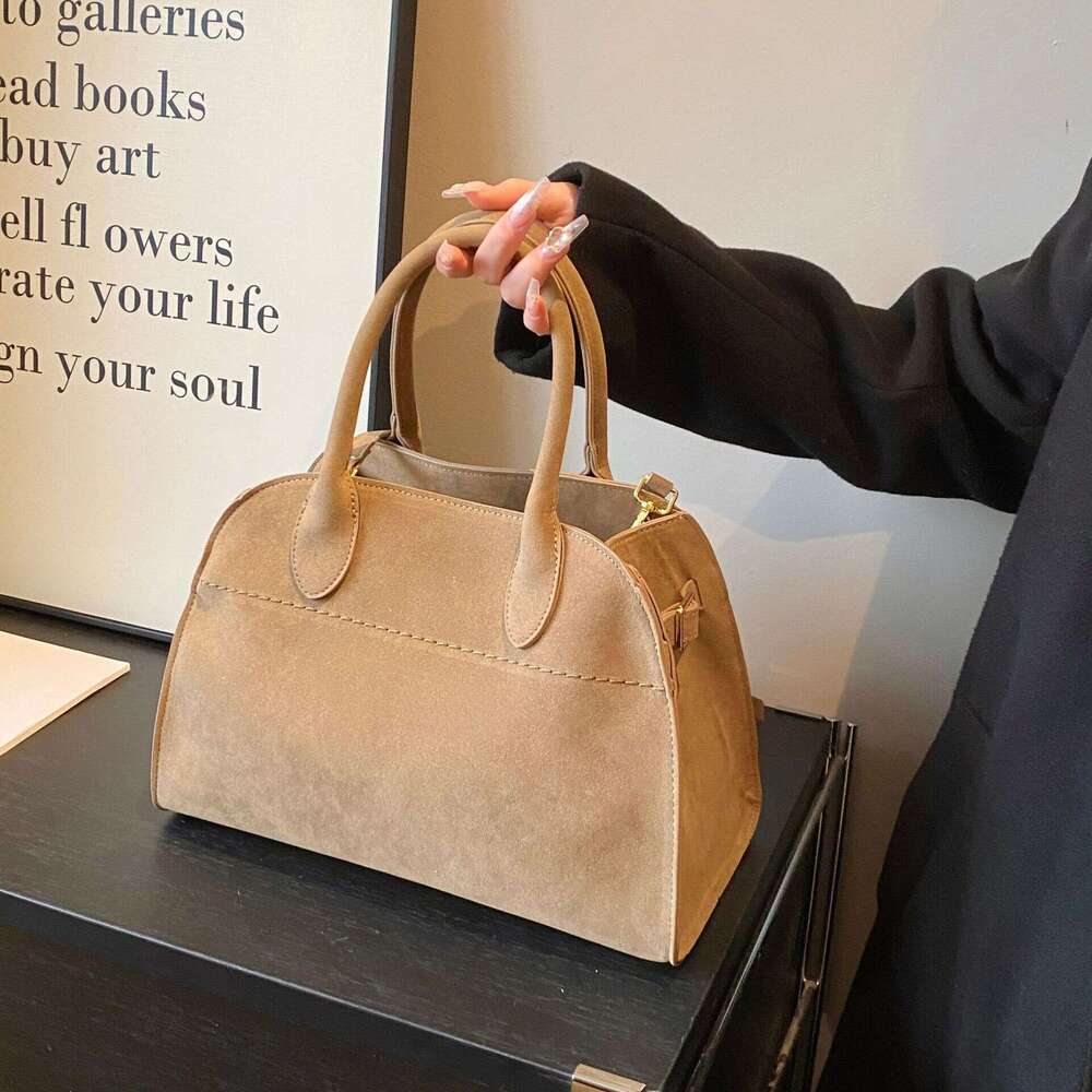 Women's Bags handbag Tote suede women's casual versatile handbag high-end sense large capacity single shoulder bag for women