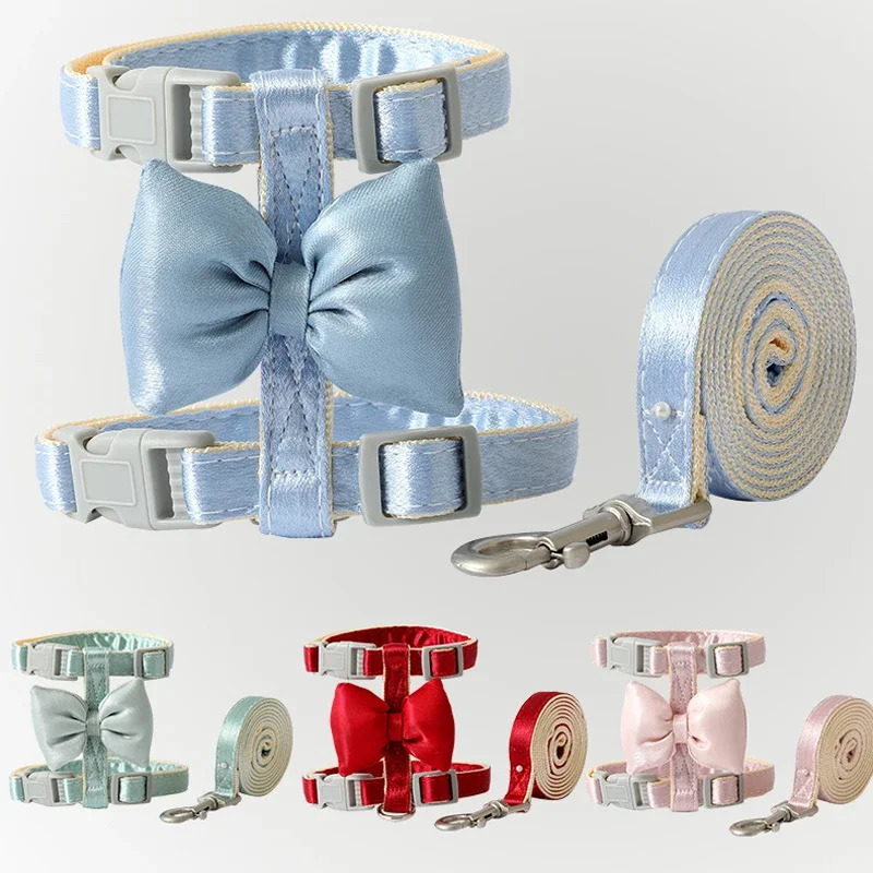 Cat Harness Escape Proof Soft Mesh Breathable Adjustable Cat Vest Pets Harnesses for Walking Outdoor for Puppy Rabbit Ferret 250106