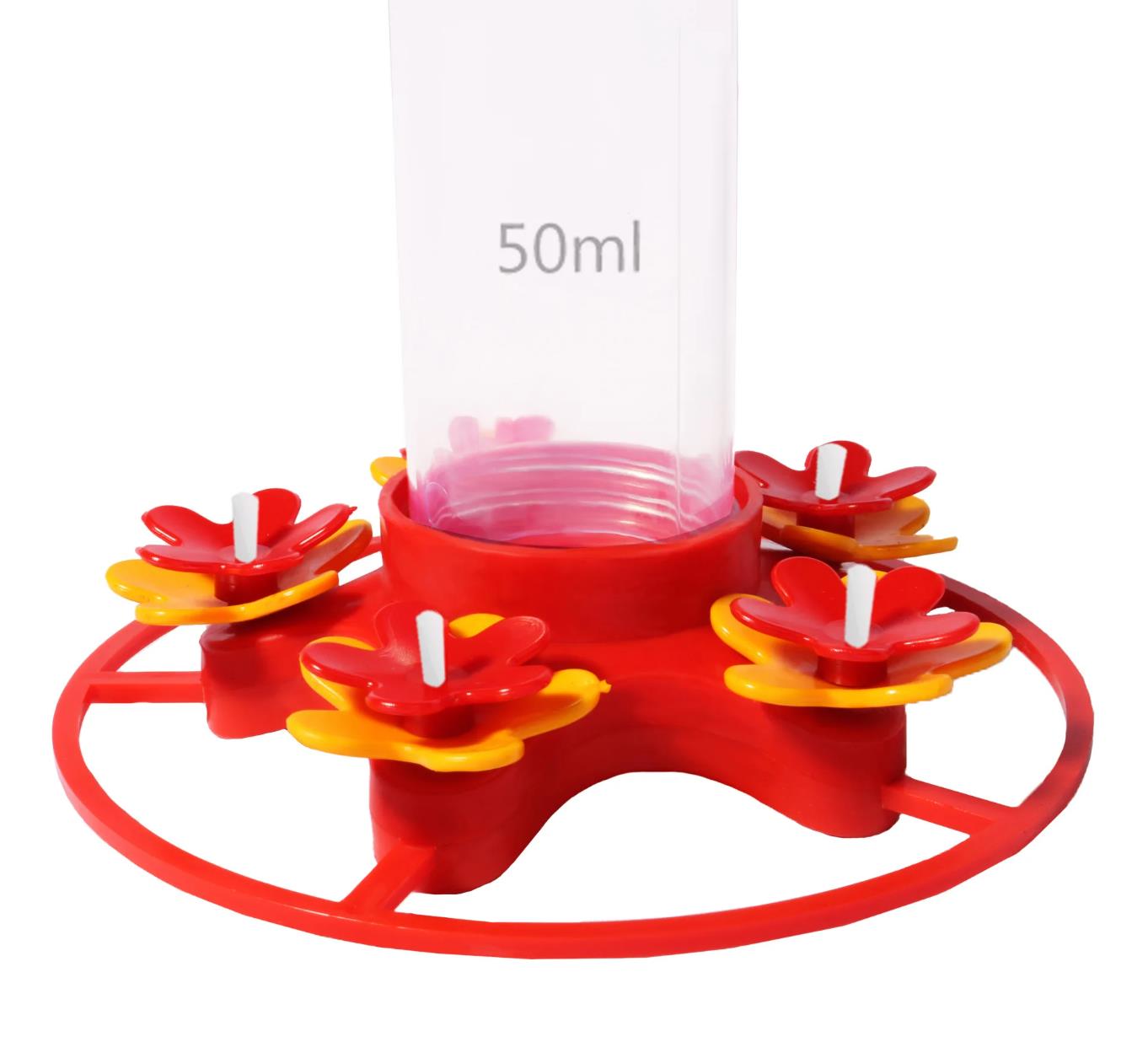 300ML Bird Feeder Drinker Hanging Honey Water Bird Feeder Anti-ants Leakproof Hummingbird Drinker for Home Garden Feeding Supply