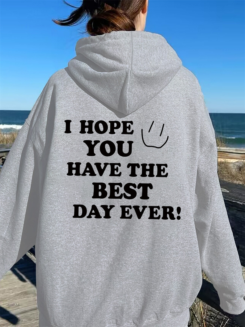 Women's Hooded Sweatshirt 2025 Ss For Couples Designer Style, Men's And Women's Cotton Hooded, Warm And Brushed Letter Print Free Shipp