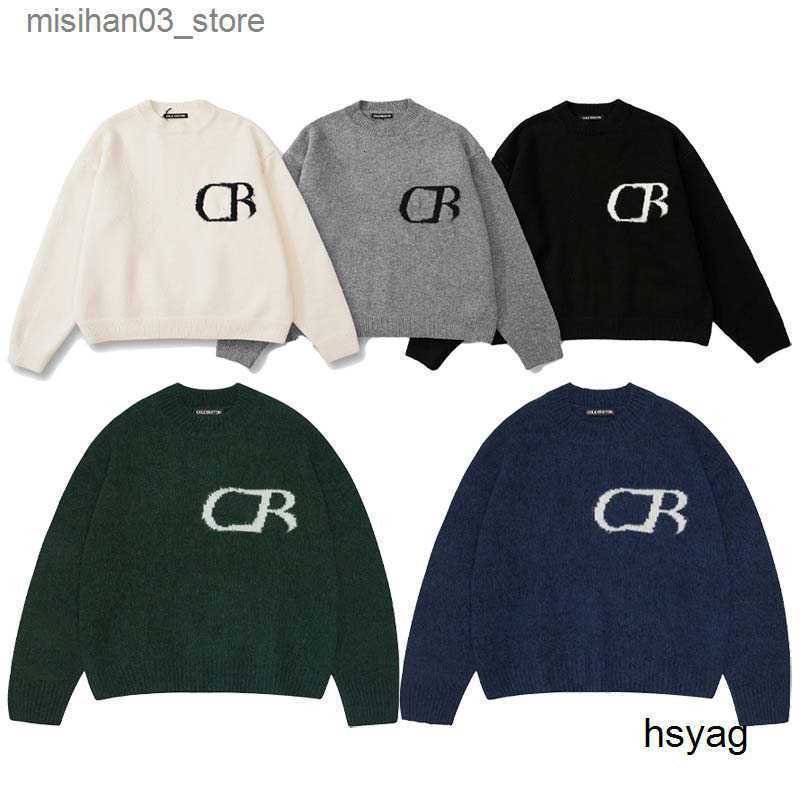 Mens Sweaters Mens Sweaters Mens Sweaters Men women designers clothes sweaters wool cb Jacquard technology Sweater knit outwear female autumn winter kp warm jumpe