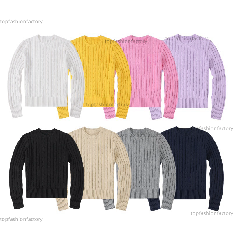 designer sweater women jumper knit sweater cardigan embroidery knitted sweaters autumn winter cotton wool O-Neck pullover warm sweaters jumpers designer women