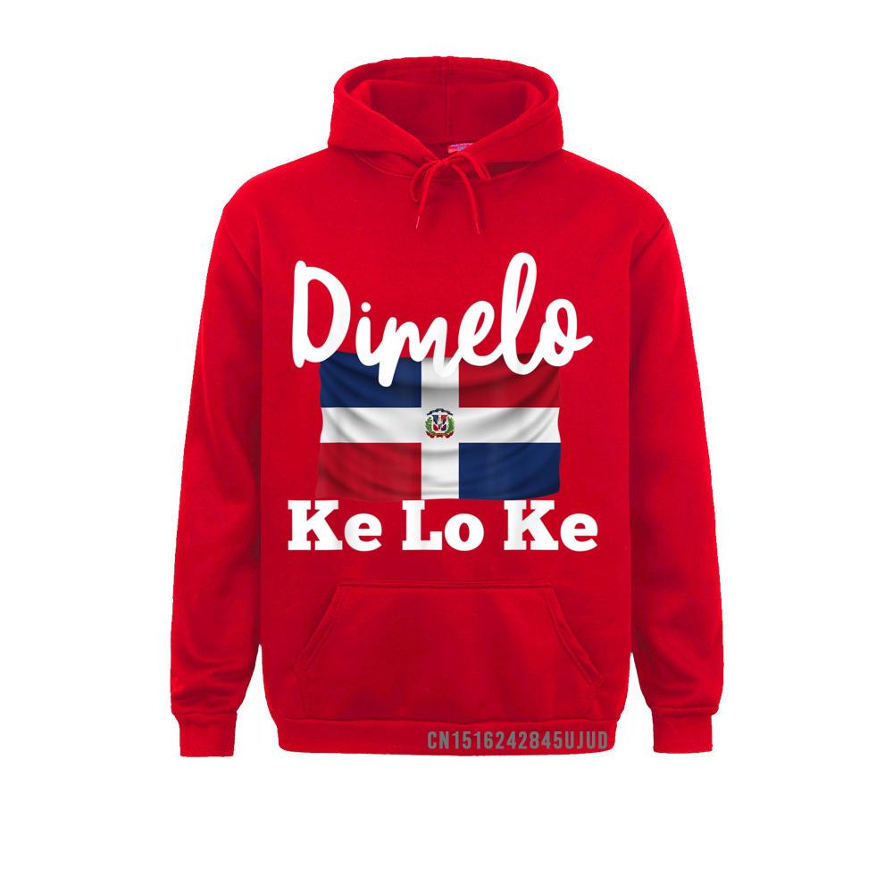 Dimelo Ke Lo Ke Dominican Republic Pullover Comfortable Sweatshirts Hoodies For Male Faddish England Style Sweatshirts