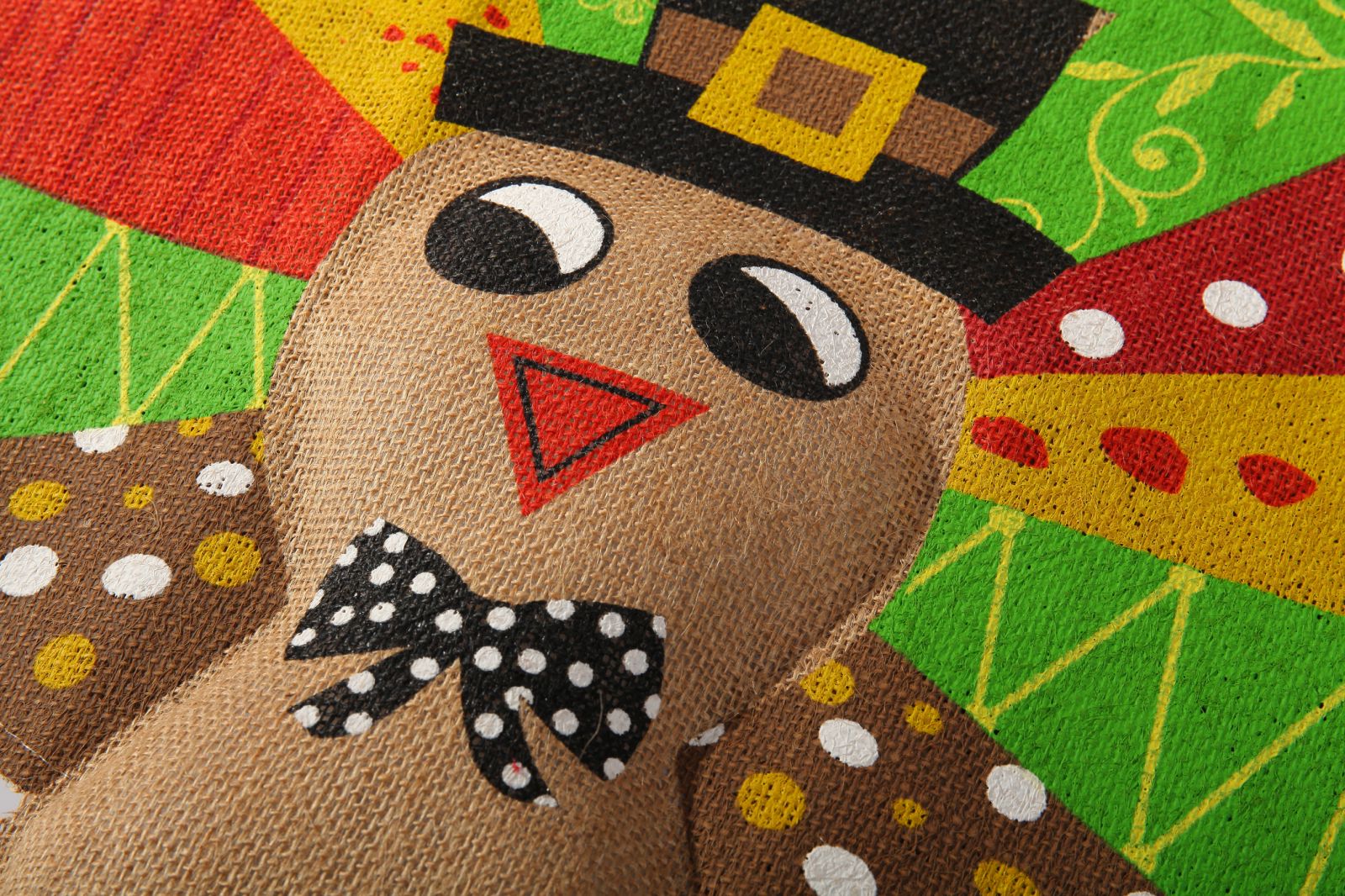 Thanksgiving Handmade Turkey Ornament - Seasonal Wall Hanger & Home Decorative Piece