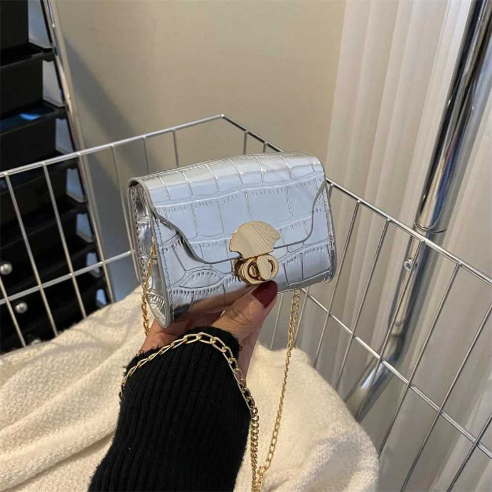 Trendy Mini Shoulder Bag Casual Chain Messenger Bag Daily Commuting Bag Lipstick Coin PurseC250106