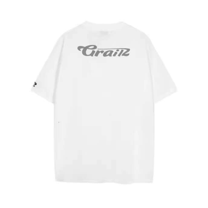 New American Trendy Brand Simple Circular Loose Men's and Women's Versatile Short T-shirt Couple's Base Shirt Half Sleeve