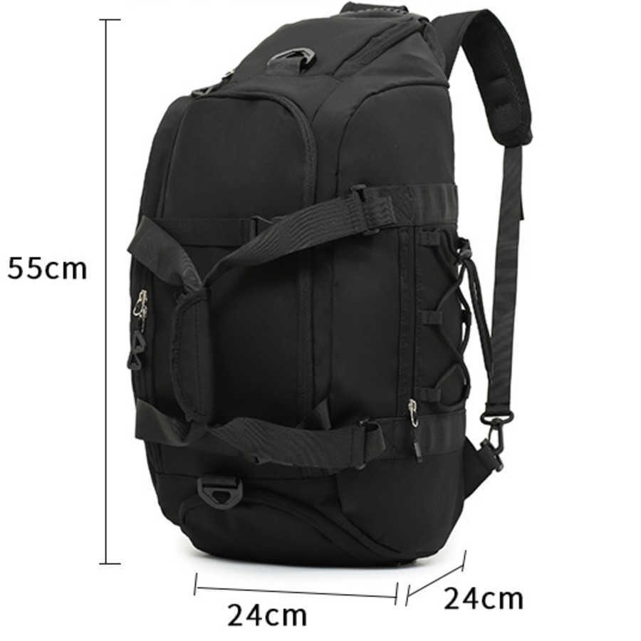 Mens And WoMens Commuting Large Capacity Travel Bag Tourism Swimming Dry Wet Separation Fitness Bag Hand-held Daypack Multifunctional Backpack 240920