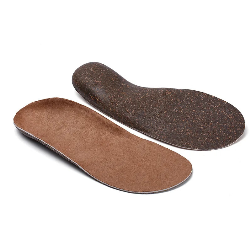 Orthopedic Insoles For Shoes Women Men Sole Flat Foot Arch Support Corrector Steunzolen Cork Ortics Insole Shoe Pad Inserts 250106