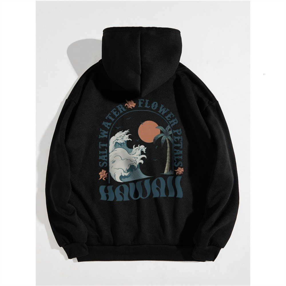 2025 New Luxury Saltwater Solid Color Super Large Hoodie Hoodie Hoodie
