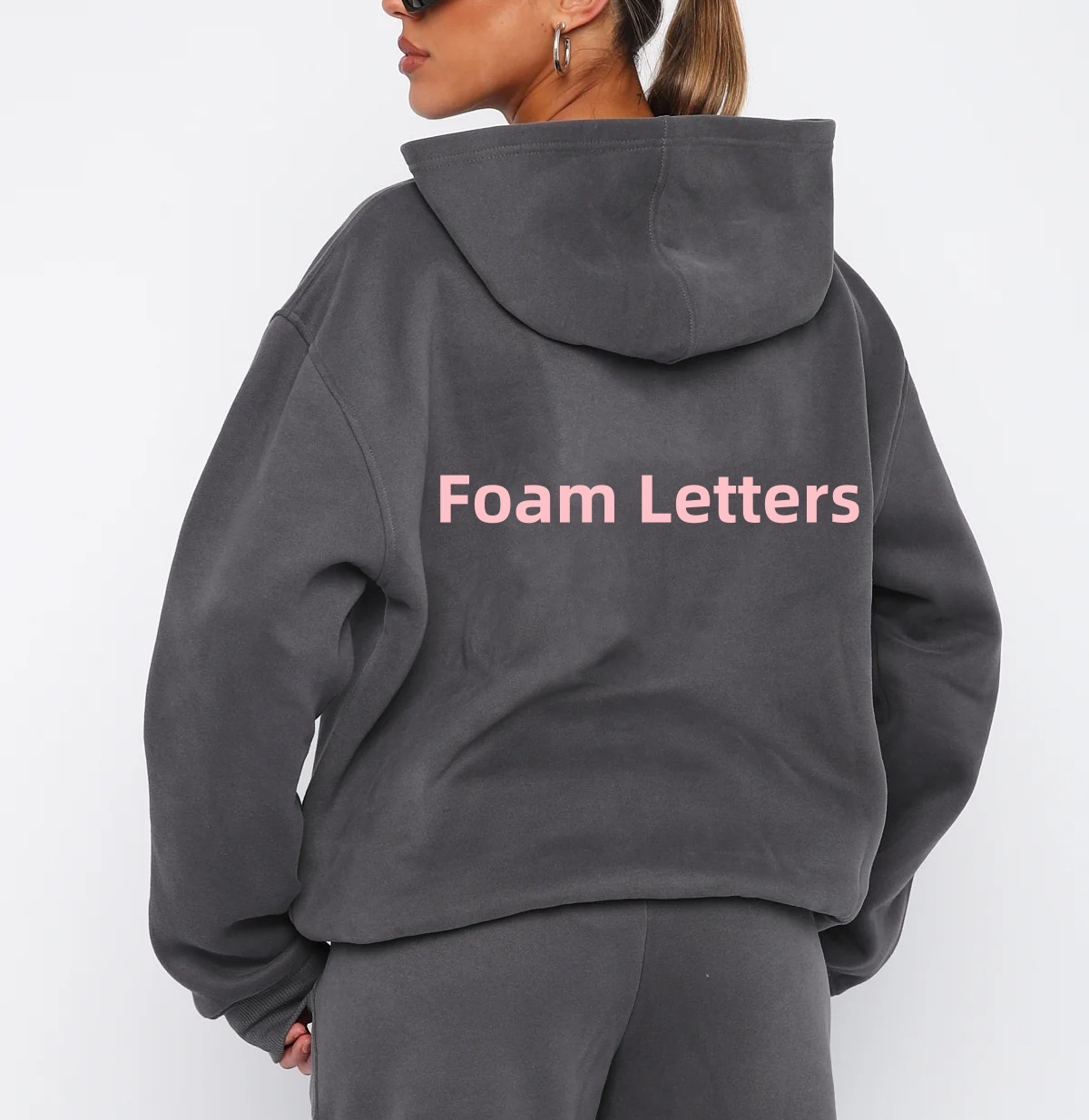 Hoodies Designer Women Sweatshirts Foam letters Clothing Sporty Long Sleeved Pullover Hooded Tracksuits Spring Autumn Winter afc