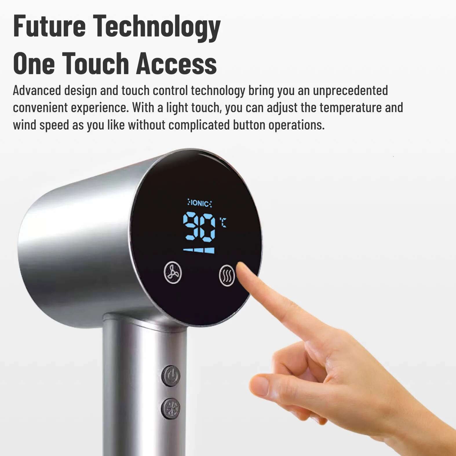 Super Hair for hair With BLDC Motor 220V 1500W High Power Blow Dryer Styg Tool Professional HairDryer Ionic Hairdryers