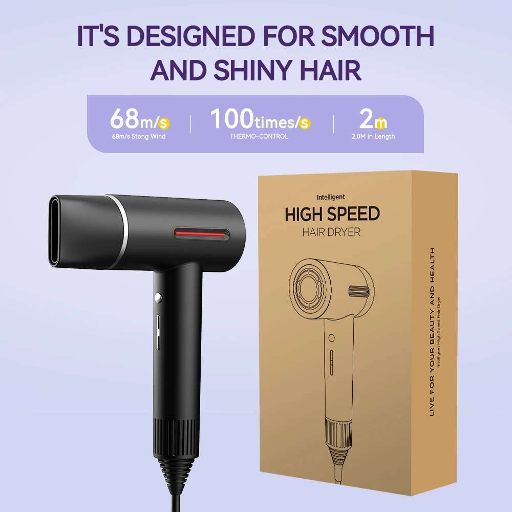 Lescolton High Speed Dryers 110,000 Rpm Professional Salon Hairdryers Negative Ionic Blow Dryer Anti-static Hair Care