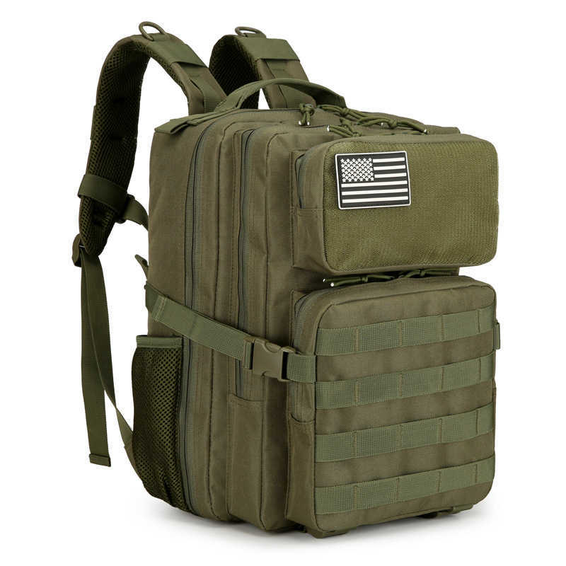 Tactical Bag Outdoor Hiking Bag Daypack Backpack Sports Multifunctional Large Capacity Travel Bag Backpack 240920