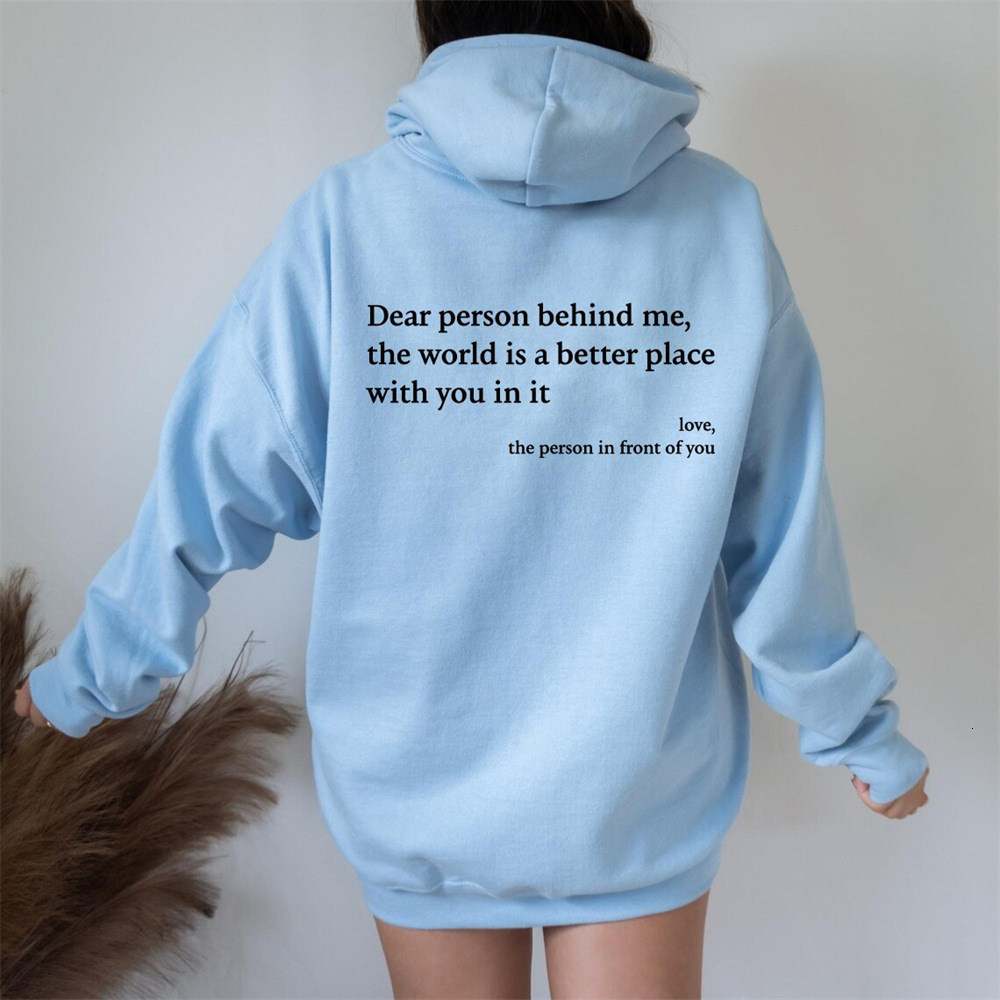 New Model With Free Shipping Women's Hoodie Plain Letter Printed Kangaroo Pocket Drawstring Hooded Jacket