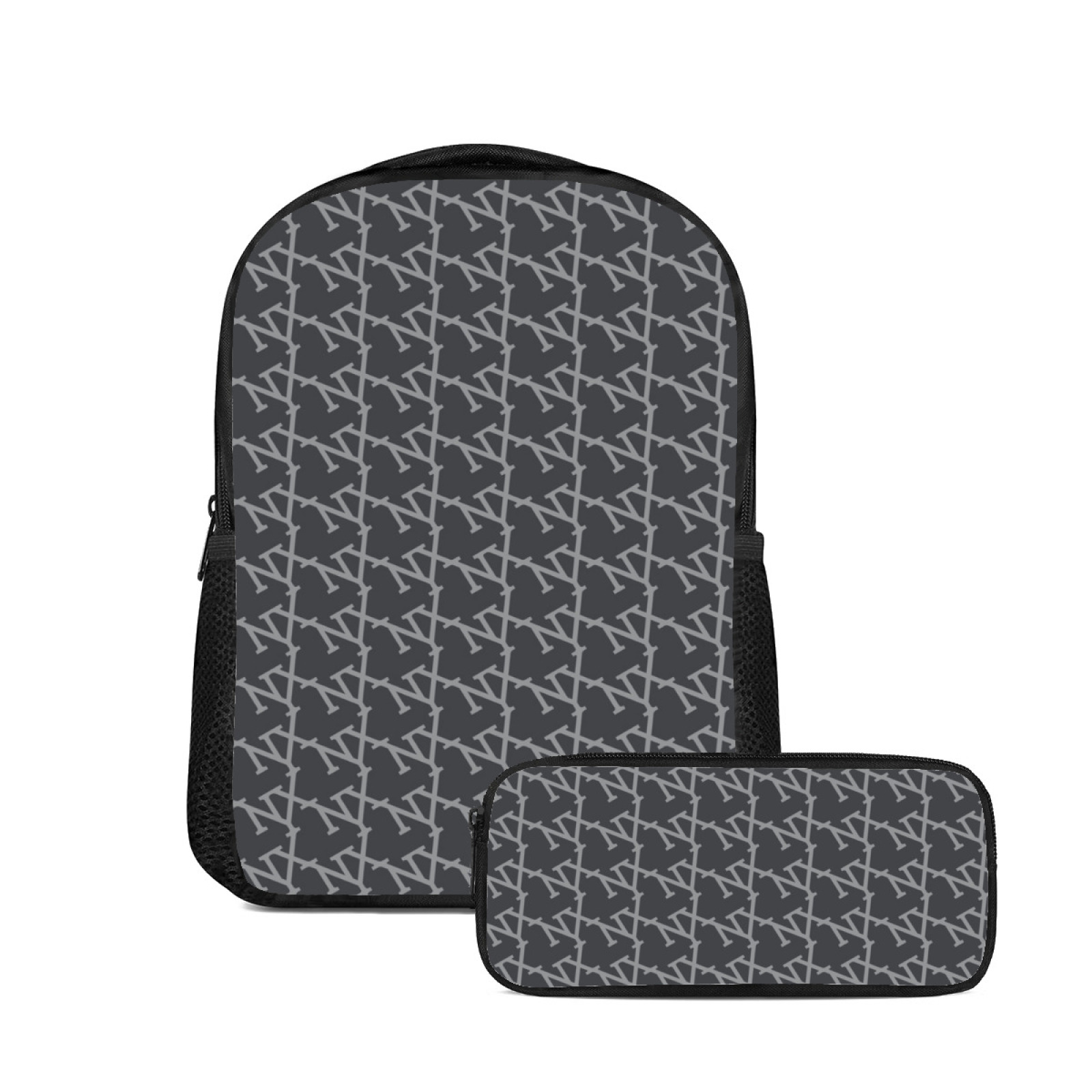 NXY 2-piece suit school bags luxury backpack designer bag women backpacks bookbags womens fashion all-match simplicity back packs with pen bag