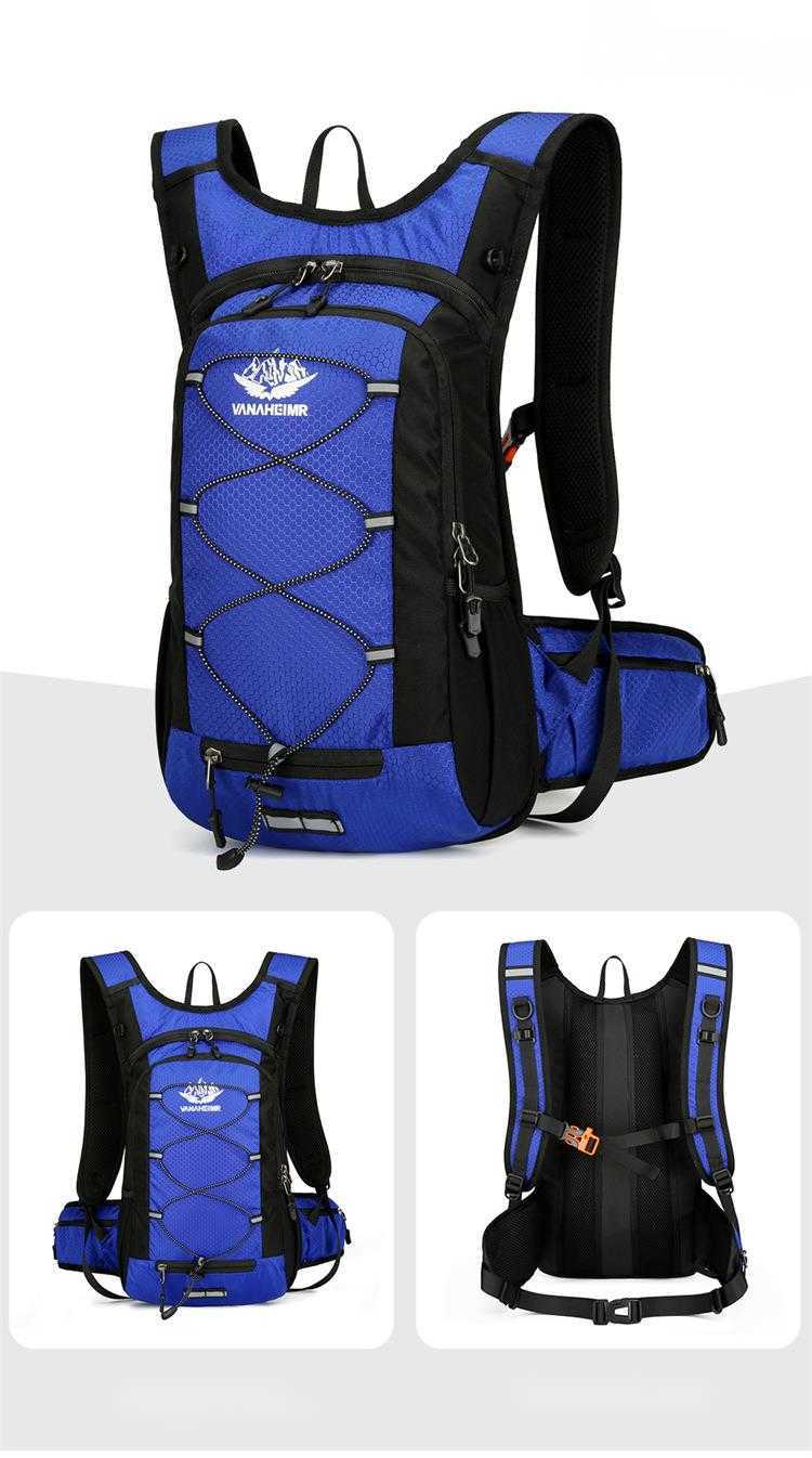 Cycling Bag Large Capacity Outdoor Bicycle Water Bag Backpack Travel Bag Multifunctional Waterproof Sports Daypack 240920