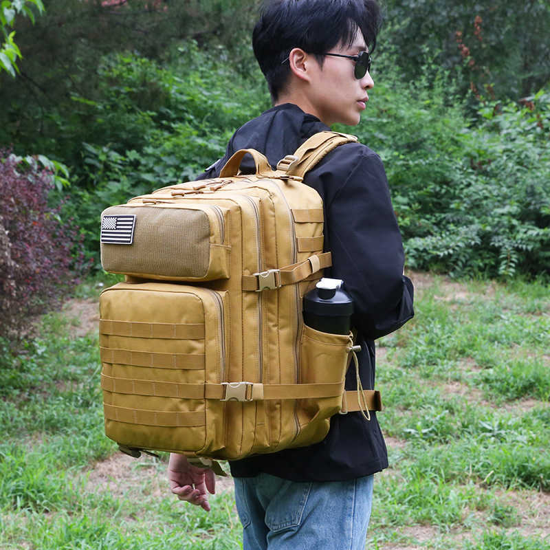 Tactical Package Outdoor Sports 3d Package Camping Sports travel bag Daypack Outdoor Mountaineering Camouflage Backpack 240920