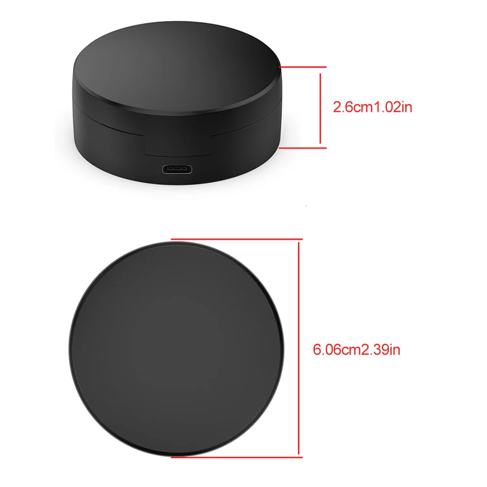 590mAh Smart Ring Charging Compartment with Charging Cable Replacement Charger Case Charging Box for RingConn Smart Ring 250106