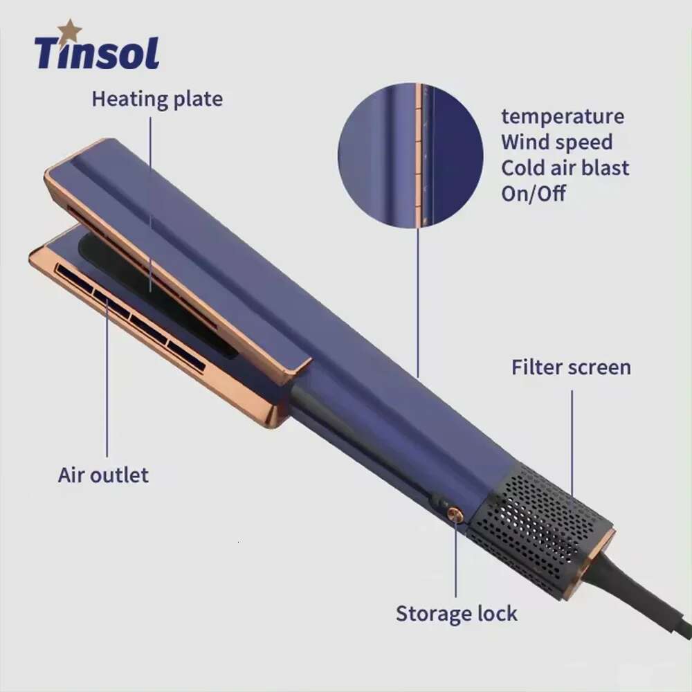 2 In 1 strait Straightener multi styler Hair Dryer 110000rpm electric hair brushes Straightening Air Intuitive Airw