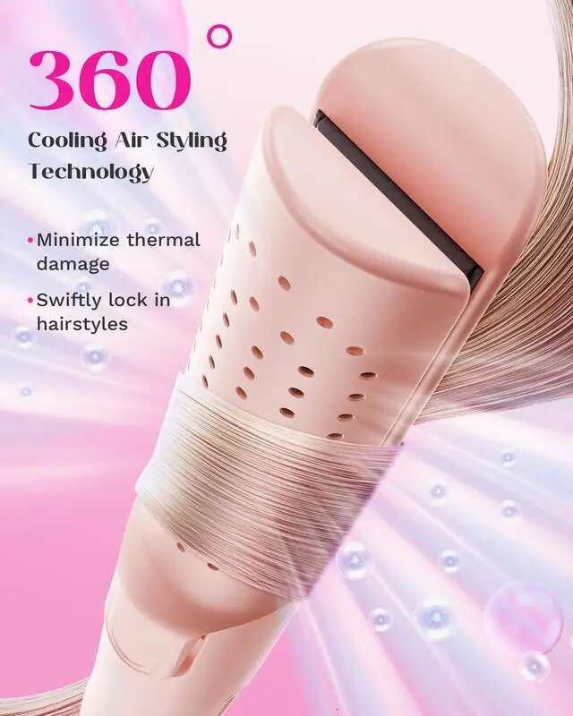 Wavytalk Airw Styler 360° Coog Air Hair Curler and Straightener 2 in 1