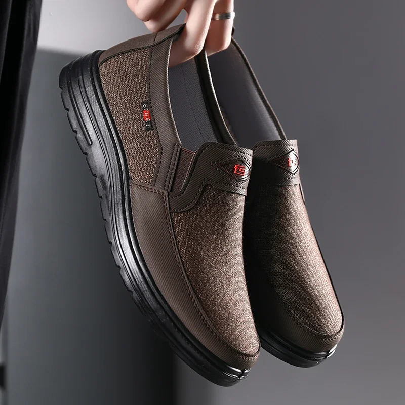 Lightweight Men Casual Shoes Canvas Shoes Wear-resistance Non-slip Mens Loafers Breathable Comfort Driving Shoes Zapato Hombre 250106