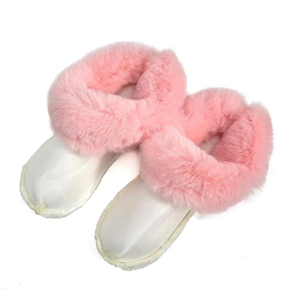 1 Pair Plus Size Winter Warm Plush Insoles Shoe Charm For Women Men Velvet Liner Thickened Shoes Liners Replacement 250106