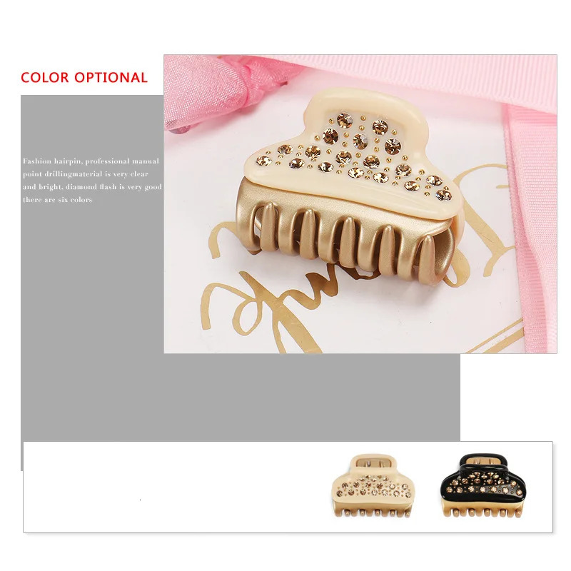 A Paris French Hair Claw Clip for Women Girls Fine Acetate Hair Accessory Ornament Jewelry for Office Career 250106