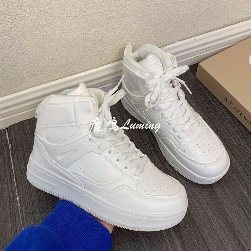 Ddmywed Spring And Autumn New Thick Soled Comfortable Dad Women's Casual Sports High Top Board Shoes Chinese Brand Shoes F0106-30 ddmythur
