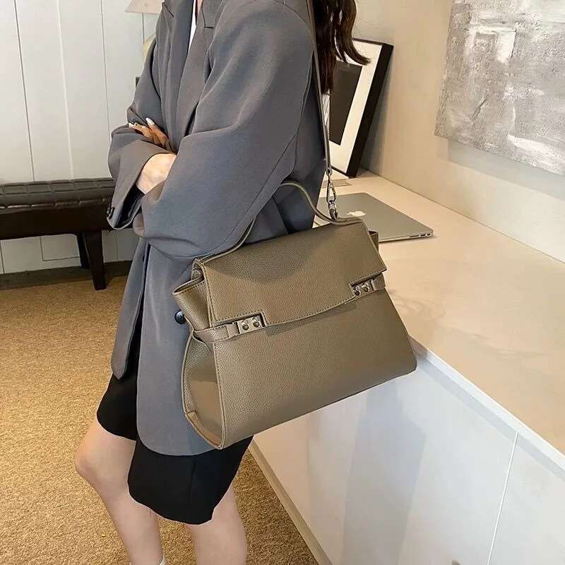 Fashion Commuting Large Capacity Women's New Sense Odvanced All-Match Crossbody Bag Shoulder Handbag