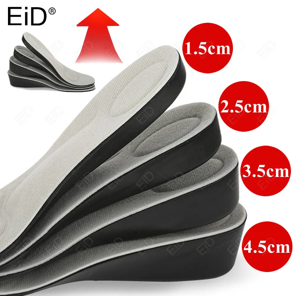 EiD Height increase insoles for growth arch support orthopedic Shoe Heel inserts Cushion Height Lift Taller Foot care Pad Unisex 250106