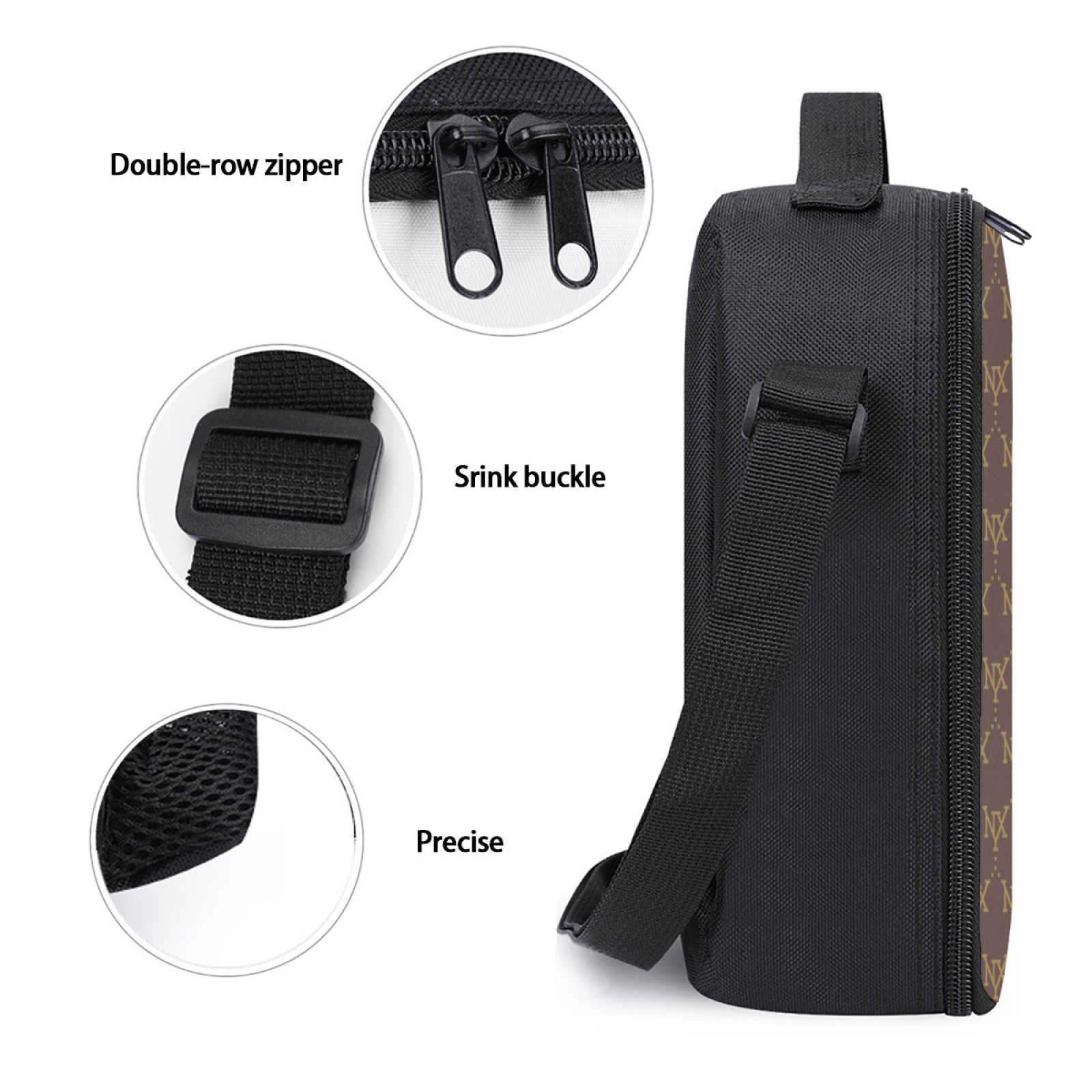 NXY Square Portable Thermal Insulation Meal Bag Designer Bag Shoulder Bag Ladies Purse High Quality Classic Fashion Handbag Crossbody Bag