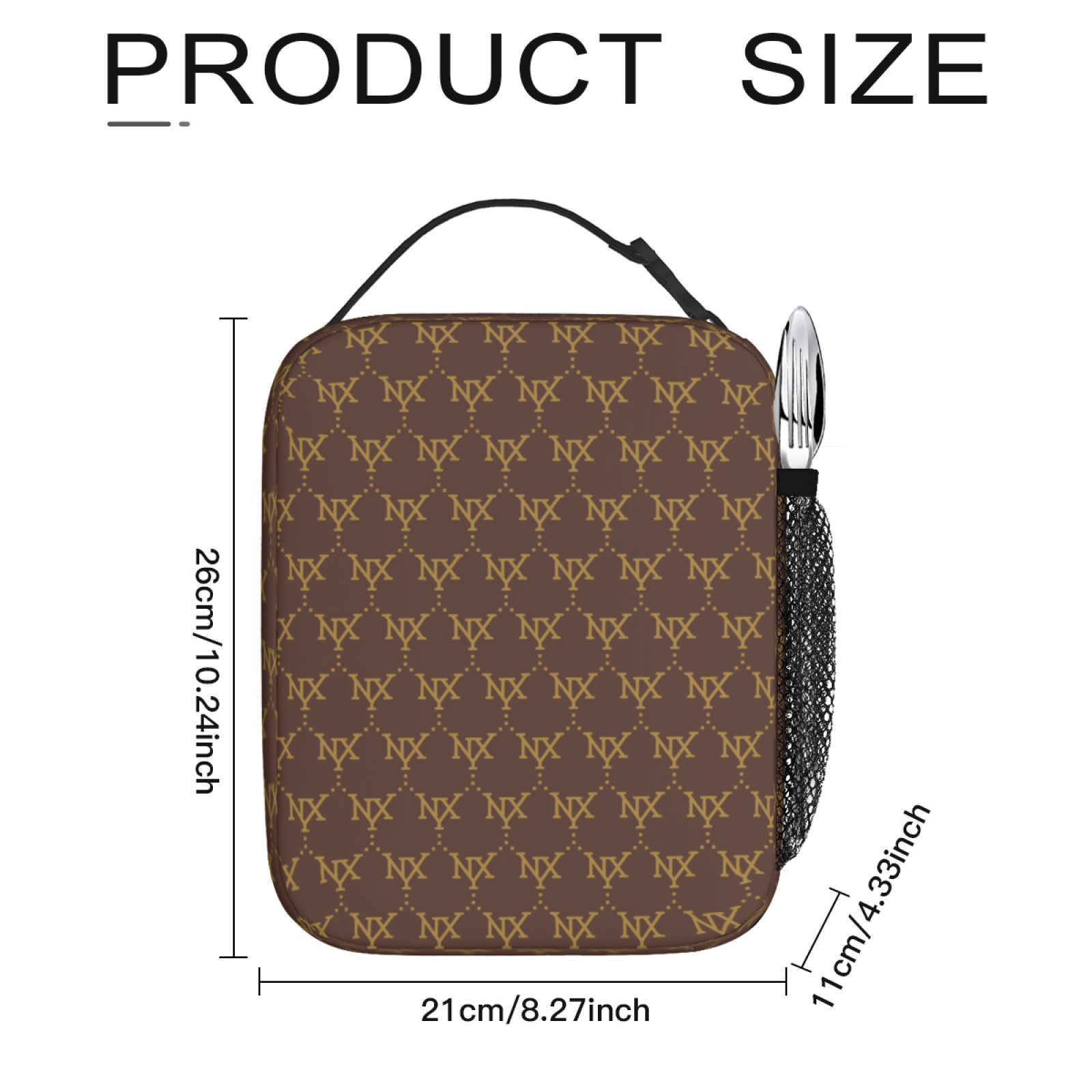 NXY Portable Portable Insulated LUNCH BAG Tote Bag Lunch Bag Office Worker Lunch Box Insulation Bag Handbag Insulation Bag Student