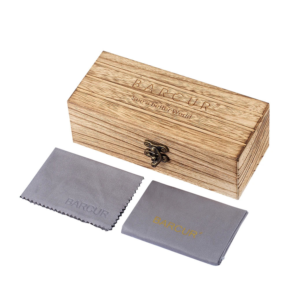 BARCUR Mens Sunglasses for Men er Natural Walnut Wood Sun Glasses Women Polarized Eyewear UV400 Eyewear 250106ww