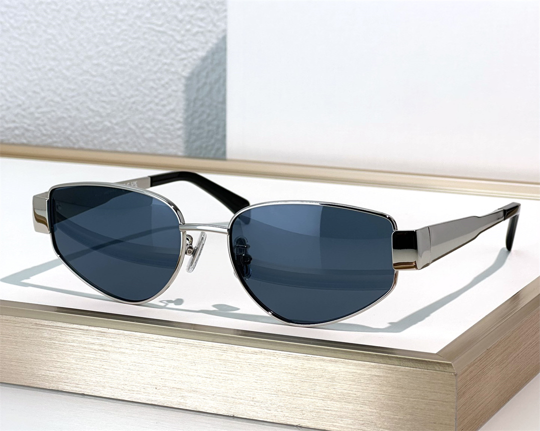 Fashion popular designer 40293u sunglasses for women vintage trend small frame metal glasses avant-garde trend style Anti-Ultraviolet protection come with case