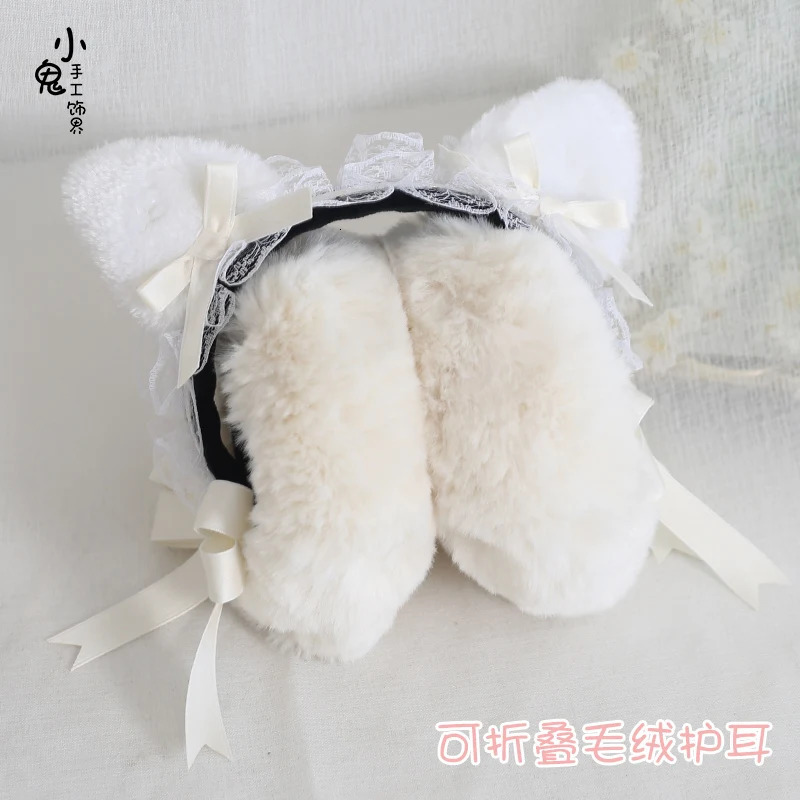 Soft of cute bear ear package female cat ears winter earmuffs plush earmuffs warm ear warm 250106