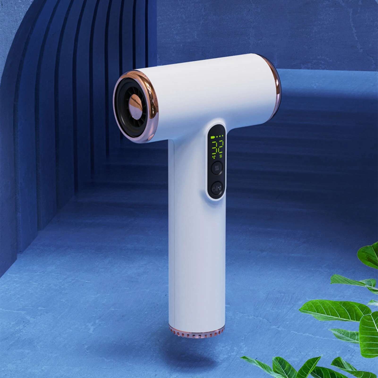 Compact Blow Portable Fast Drying USB Rechargeable Speeds 3 Temp Small Cordless Hair Dryer Outdoor for Women