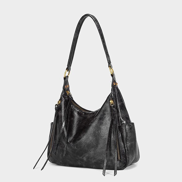 Summer new large capacity tote casual simple shoulder bag, women's trendy fashion classic armpit bag