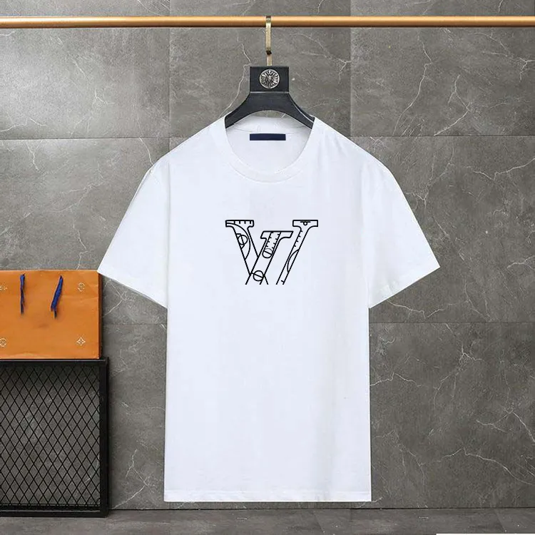 Designer T Shirt Luxury Mens Tees Summer Shirts Round Neck Sweat Absorbing Short Sleeves Outdoor Breathable Cotton T-Shirt Tshirts