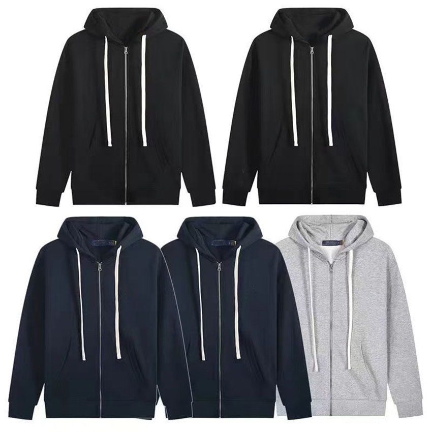 designer hoodie Pony embroidery hoodies Zip-up cardigan sweatshirt Loose hood tracksuit designer polo Unisex cardigan jacket Cotton for athleisure sports coat