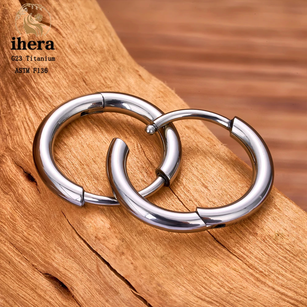 2/20PCS G23 Piercing Round Earrings Hoops with Zircon Ear Buckle Women Ear Tragus Cartilage Helix Piercing Jewelry 250106