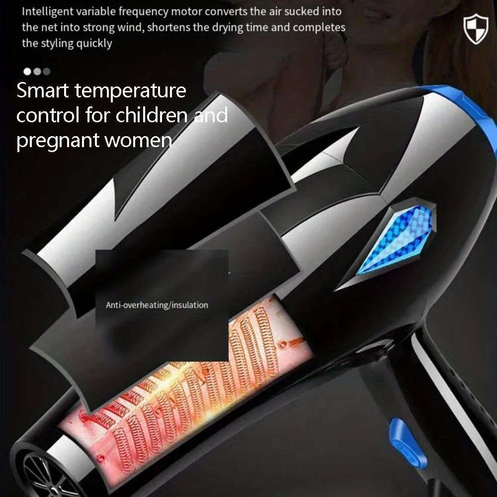 Professional Dryer,High-power Hair Dryer,Quickly Blow Dry,Low Noise,Suitable Home Use,Gifts For Women,Mother's Day(US)