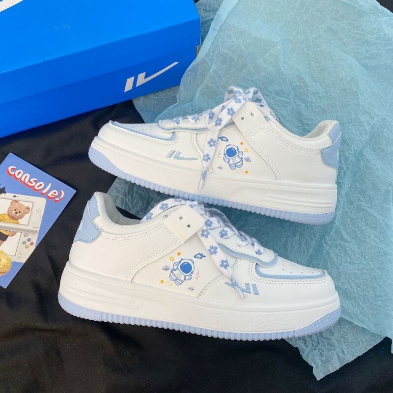 Ddmywed Sports For Women In Spring And Autumn New Board Comfortable Student White Shoes, Instagram Elegant Trendy Women's Shoes Chinese Brand Sho